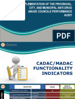 Implementation of The Provincial, City, and Municipal Anti-Drug Abuse Councils Performance Audit