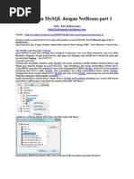 JDBC Dan Mysql Dengan Netbeans