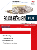 3-Evoluciòn Històrica de La Filosofìa