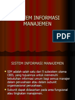 Sistem Informasi Manajemen