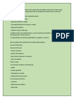 Todo El Plan de Auditorías Internas de La Empresa Plan de Auditorías