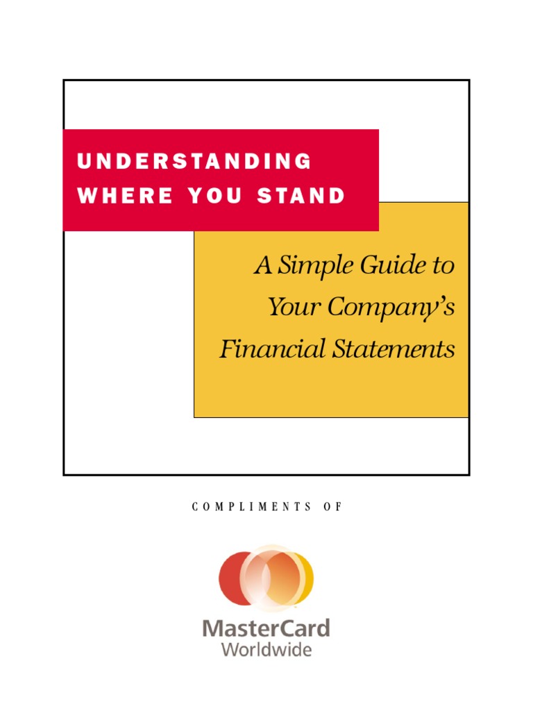 MasterCard FinancialStatements NewGround Jan2013 | PDF | Balance Sheet ...