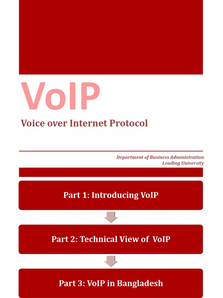 VoIP Overview and Implementation in Bangladesh | PDF | Voice Over Ip ...