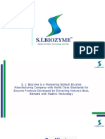 Final Corporate Presentation - S. I. Biozyme Pvt. LTD