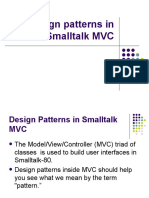 Design Patterns in Smalltalk MVC