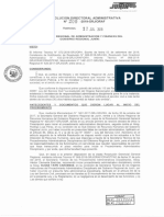 Gobierno Regional Junín resuelve iniciar procedimiento administrativo disciplinario