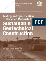 Testing and Specification of Recycled Materials For Sustainable Geotechnical Construction - STP1540