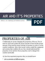 Air and The Airconditioning Process
