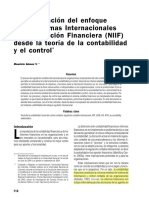 181025 Una evaluacion del enfoque de las NIIF desde la teoria de la contabilidad y el control M Gomez