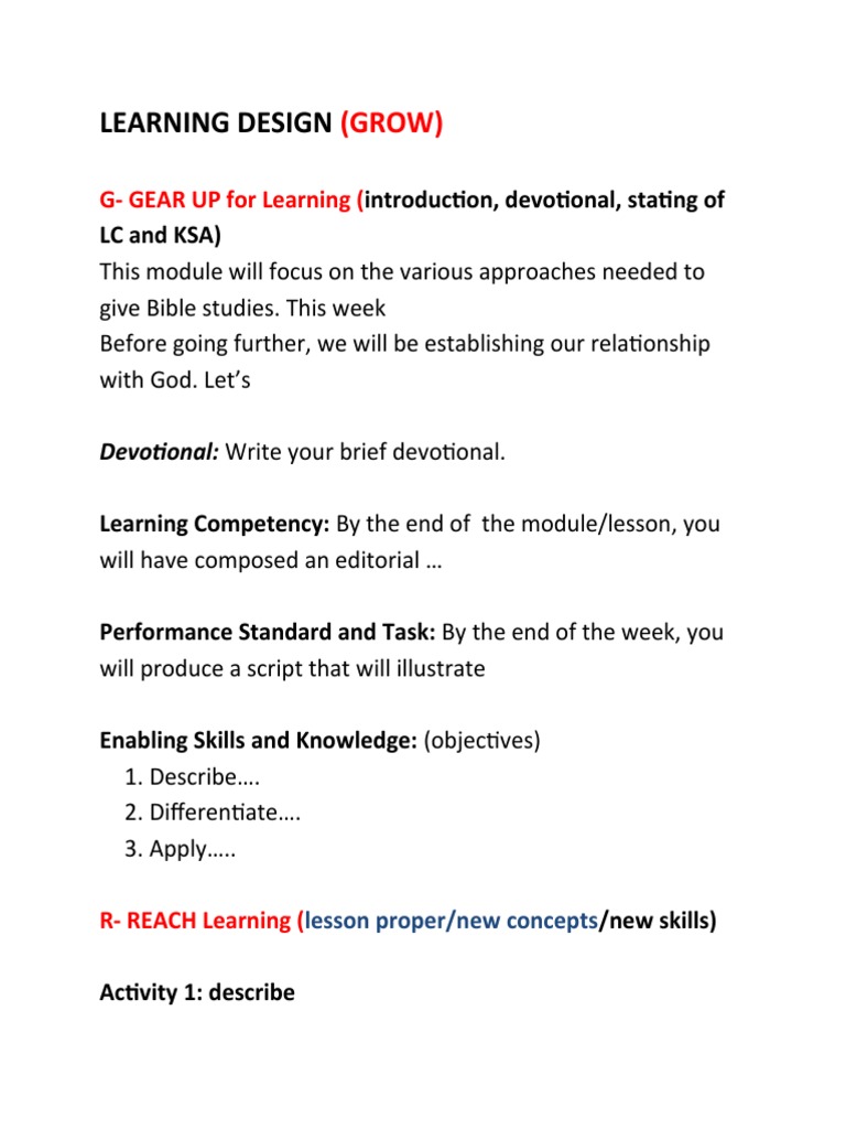 Learning Design Moodle Pdf