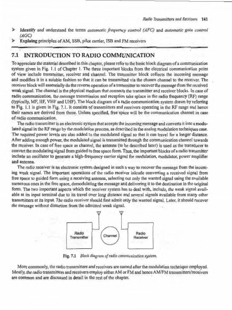 Radio Transmitters & Receivers Guide | PDF | Amplifier | Frequency ...