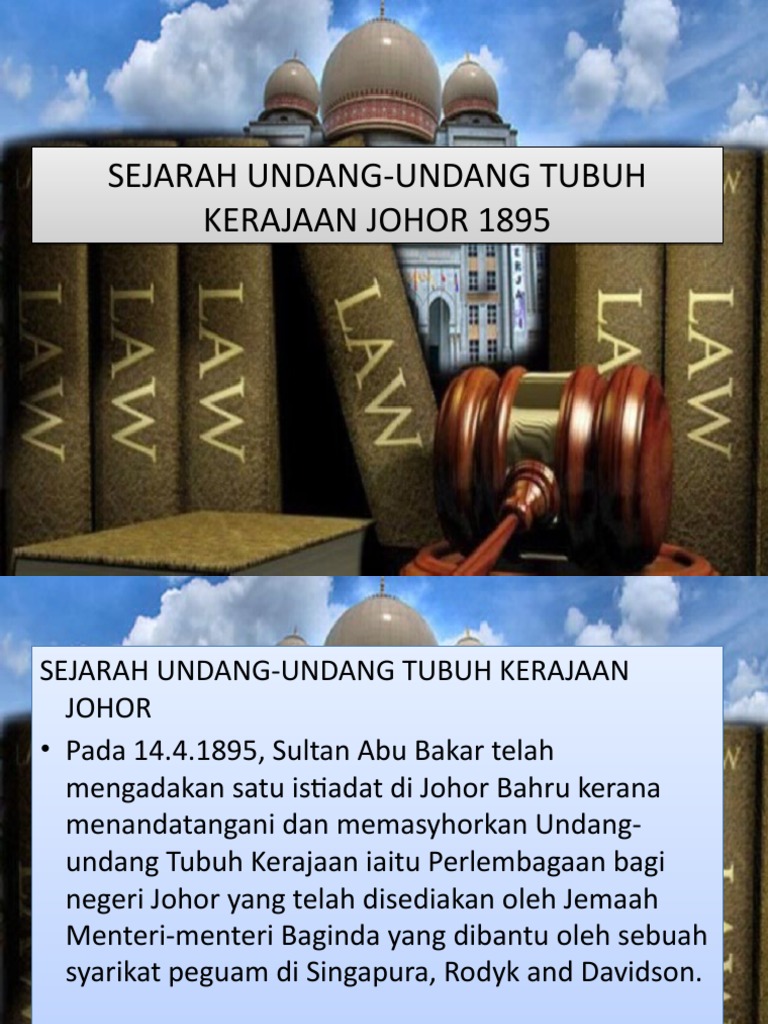 Undang Johor  PDF
