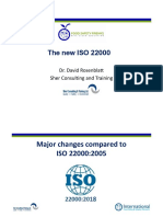 The New ISO 22000-2018