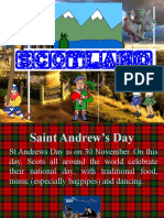 Saint Andrews Day Scotland