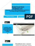 Aplicația Study Stack - Studystack