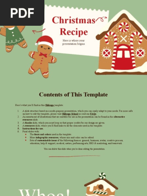 Christmas Recipe by Slidesgo.pptx