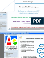 ELEVATING THE ENTERPRISE ARCHITECTURE