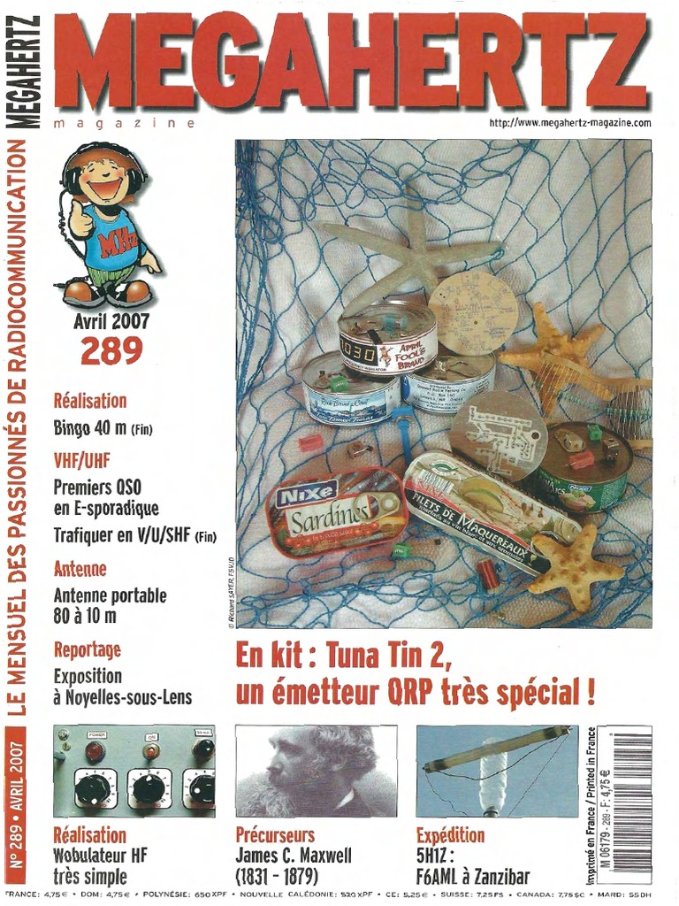 Megahertz Magazine 289 - 04-2007, PDF, Télécommunications