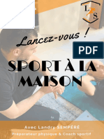 Sport à la maison : l'E-Book de Landry Sempéré