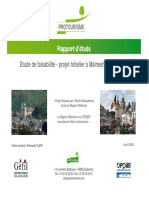 Etude de Faisabilité Projet Hôtelier À Malmedy PDF