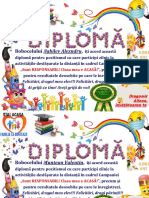 Diplomă Model Reeditabil