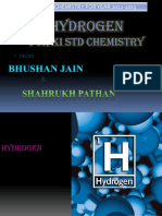 Hydrogen: For XI STD Chemistry