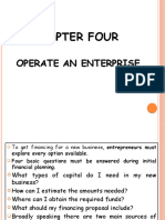 Chapter 4 Operating Enterprise