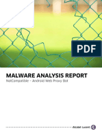 Malware Analysis Report: Notcompatible - Android Web Proxy Bot