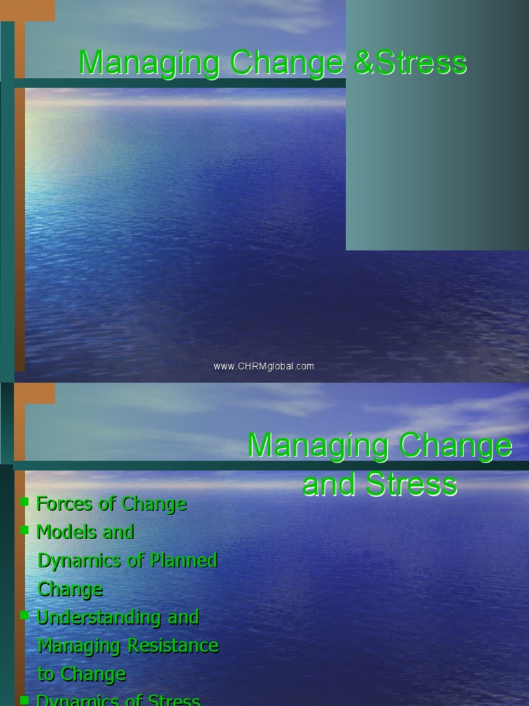 Change Management | PDF | Stress (Biology) | Human Nature