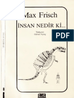 Max Frisch - İnsan Nedir Ki