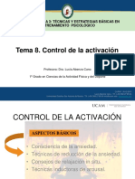 UD 3 - Tema 8 Control de La Activación