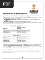 MSME (Micro, Small and Medium Enterprises)