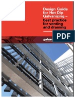 Design Guide For Hot Dip Galvanizing Best Practice Venting and Draining PDF