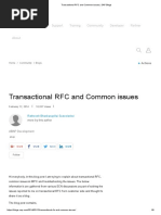 Transactional RFC and Common issues _ SAP Blogs