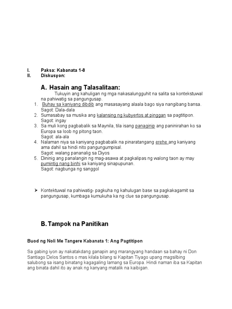 Filipino 9 Modyul 1 Revised | PDF