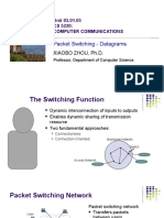 Packet Switching - Datagrams: Unit 03.01.03 CS 5220: Computer Communications