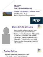 Shortest Path Routing - Distance Vector: Unit 03.02.03 CS 5220: Computer Communications