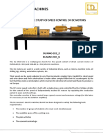 Speed Control DC Motors Bench