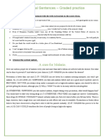 Conditional Sentences - Graded Practice