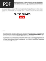 Download Aprilia Shiver Owners Manual 2008 by suvari77 SN46419837 doc pdf