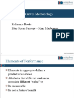 Value Curves Methodology: Reference Books: Blue Ocean Strategy - Kim, Mauburgne