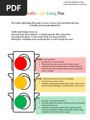 Traffic Light Handout Pdf