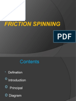 Friction Spinning: DREF System Overview