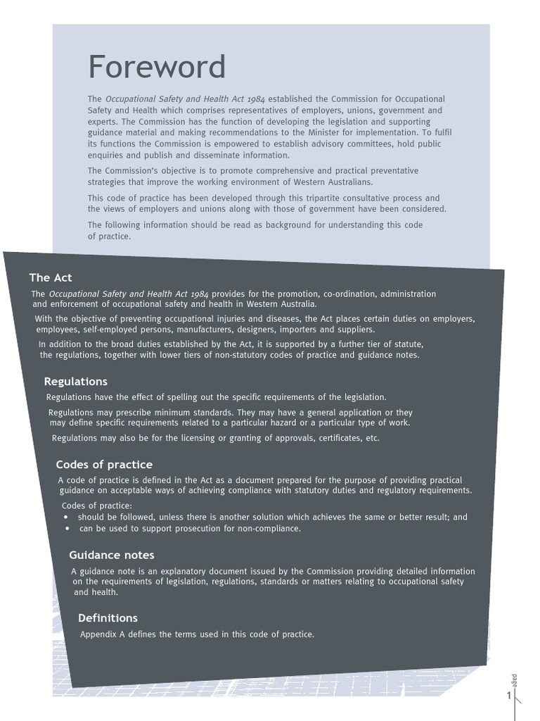 Tilt-Up Concrete Safety Code WA | PDF | Occupational Safety And Health ...