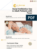 Rationalising Antibiotics in Patients With Fever
