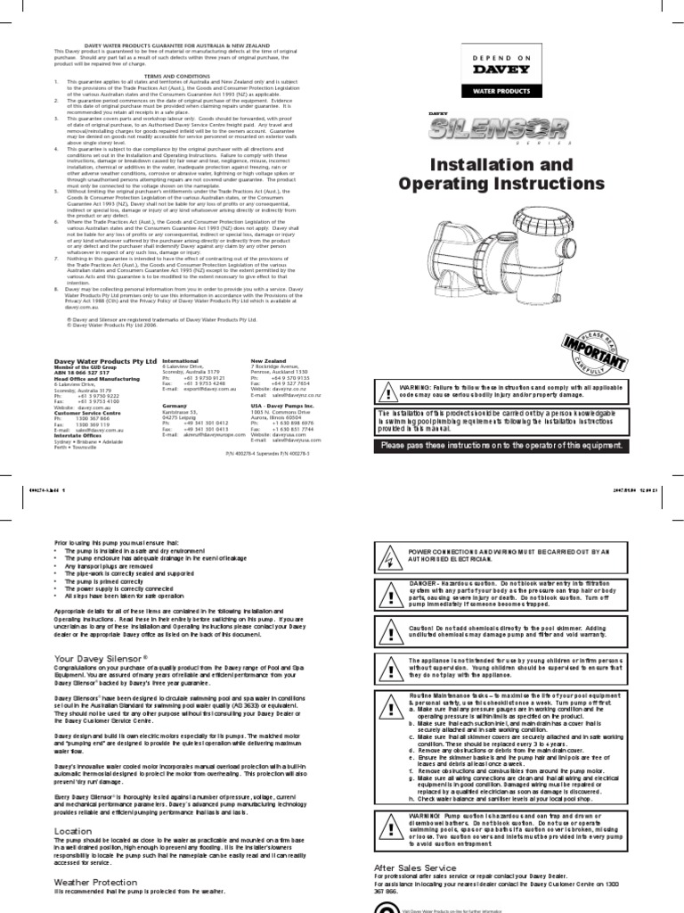 Pumps Manual | PDF