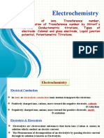 Electrochemistry Lecture 1