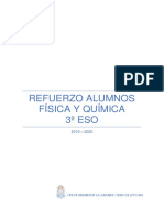 Refuerzo Alumnos Fã - Sica y Quã - Mica 3Âº Eso