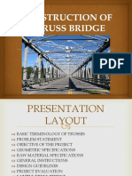 DESIGN OF A TRUSS BRIDGE (UES009 PROJECT - YOU TUBE LINKS) - UPDATED Sachin