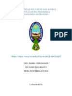 Características de una planta de Dew Point